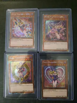 Dark Magician Girl Complete Art Set Quarter Century Alt Art Secret NM YuGiOh - Image 2