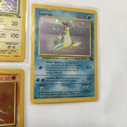 Vintage Pokemon Card Holo Lot Fossill Set Rare NM Ken Sugimori Art Lot 90s 1999 - Image 4
