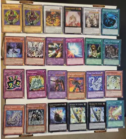 Lot of 450 + Yu-Gi-Oh CCG Cards (47 Are "Foil") Very Well Worn - See Description - Image 2