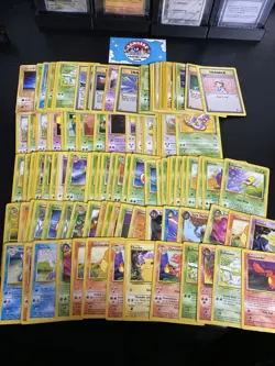 Pokemon Card 115+ Collection - Vintage Card Lot | 1999-2000 WOTC Rare/Uncommon - Image 1