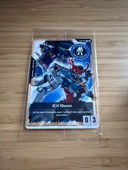 Gundam TCG EXBP-003 Promo Card Sealed (2025 Gundam Base Promo Card) - Image 1