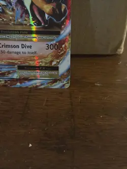 Pokemon TCG Mega-Charizard-EX Holo Rare Card Evolutions 13/108 - Image 4