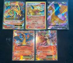 Pokemon TCG Charizard Collection Lot Of 5 Cards - NM - HP - SEE PHOTOS - Image 1