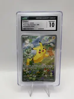 Pikachu 088 Sv: Scarlet & Violet Promo Cards Holo CGC 10🔥 - Image 1