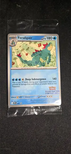 Pokemon Illustration Contest 2024 Sealed Promo Cards (SVP213, SVP214, SVP215) - Image 1