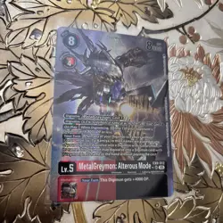 Digimon Card Game MetalGreymon: Alterous Alt Art EX9-012 SR Versus Monsters A2 - Image 1