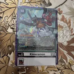 Digimon Card Game Kimeramon Foil EX9-074 SEC Versus Monsters AUC1 - Image 1