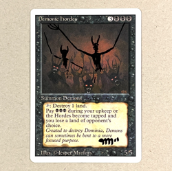 Vintage MTG Revised Lot of 6 Cards * Signed and Altered by Artist Jesper Myrfors - Image 4