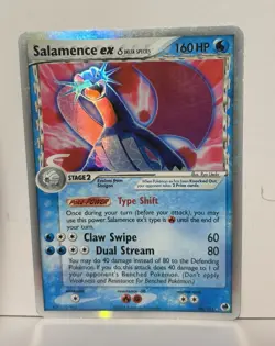 Salamence EX Dragon Frontiers 15/101 Holo Rare NM 🔥 Delta Species Pokemon Card - Image 3