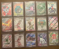Pokemon TCG Scarlet And Violet Era Full Art Rare Card Lot Of 15. Near mint - Image 2