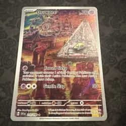 Pokemon TCG Drowzee Scarlet & Violet Base Set Illustration Rare Card 210/198 - Image 1
