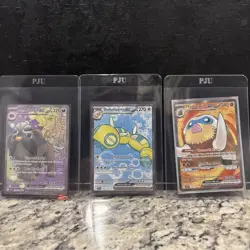 Pokemon TCG Modern Full Art Ultra Rare Card Lot Scarlet & Violet NM 10x Cards - Image 3
