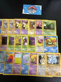 Vintage Pokemon Card Lot WOTC Sets Era Lot 3 25+ Cards - Image 3