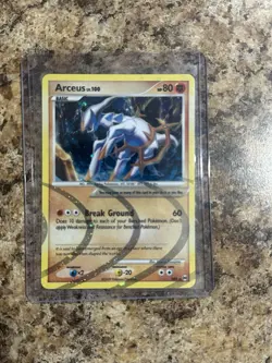Pokemon Arceus Lv.100 (AR8) NM Normal Platinum Arceus - Image 1