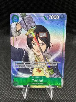 Tashigi OP12-031 R Alt Art One Piece NM Card Legacy of the Master English - Image 1
