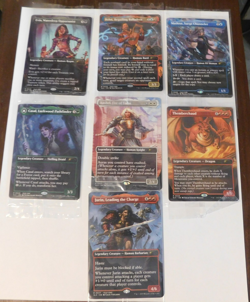 D&D Themed Promo Cards Magic Presents: Spring Flourishes Full Set (7) Sealed MTG - Image 2