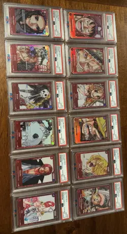 (All PSA 10) One Piece Premium Card Collection Film Red - COMPLETE SET - English - Image 2