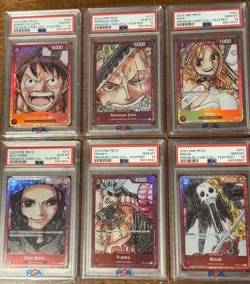 (All PSA 10) One Piece Premium Card Collection Film Red - COMPLETE SET - English - Image 3