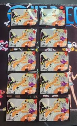 ONE PIECE TCG Official Card Sleeves Halloween Uta PACK OF 10 UNUSED - Image 1