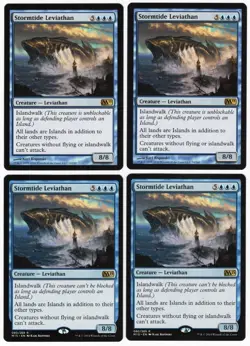Stormtide Leviathan x4 4x Various Sets PLAYSET Blue Rare Creature MTG NM A3 - Image 1