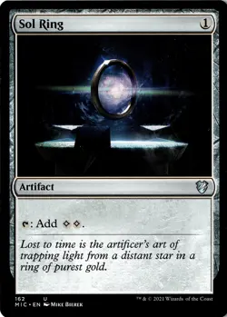 NM - Sol Ring U Commander: Innistrad: Midnight Hunt 162 - Image 1