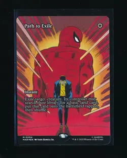 PATH TO EXILE 0004 BORDERLESS FOIL MARVEL SPIDER-MAN 2025 MAGIC: THE GATHERING - Image 1