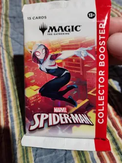 Marvel’s Spider-Man MTG Collector Booster Pack | Universes Beyond | Factory Seal - Image 1