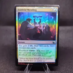 Faithful Mending Innistrad: Midnight Hunt Foil 221 - Image 1
