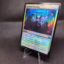 Faithful Mending Innistrad: Midnight Hunt Foil 221 - Image 2