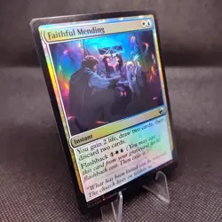 Faithful Mending Innistrad: Midnight Hunt Foil 221 - Image 3