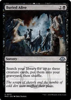 MTG Buried Alive (273) | NM | Modern Horizons 3 {MH3} - Image 1