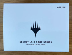 *BRAND NEW* Sealed MTG Godzilla Secret Lair Lands - Image 1