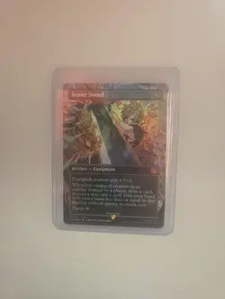 MTG x Final Fantasy Buster Sword (Borderless) Foil MINTY Pack Fresh - Image 1