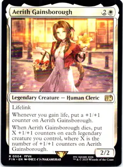 Aerith Gainsborough R FINAL FANTASY 4 NM - Image 1