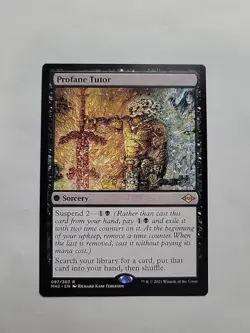 MTG - Profane Tutor Modern _ Horizons 2 Regular Rare #097 - Image 1