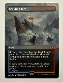 Scalding Tarn Borderless Special Guests NM MTG Magic The Gathering - Image 1