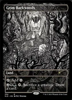 1 x Grim Backwoods - Showcase - Secret Lair - NM-Mint - MTG - Image 1