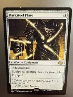 Darksteel Plate Double Masters 2022 Regular - Image 1
