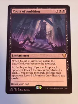 1x Court of Ambition - Commander Legends - Regular - Rare - Pack Fresh - Image 1
