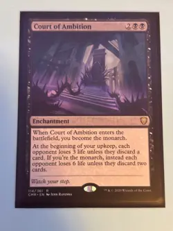 1x Court of Ambition - Commander Legends - Regular - Rare - Pack Fresh - Image 4