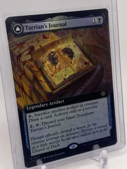 MTG - Tarrian's Journal (Extended Art) - The Lost Caverns of Ixalan - Foil - NM+ - Image 1