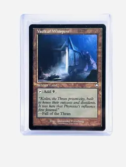 MTG,Vault of Whispers (Retro Frame) Commander: the Brothers' War Regular, MT/NM - Image 1