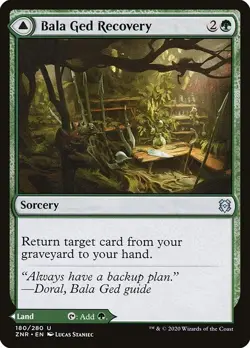 Bala Ged Recovery / Sanctuary 1x FOIL ZNR MTG Zendikar Rising Uncommon MINT grn - Image 1
