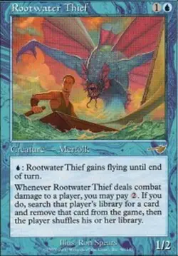 4x MTG Rootwater Thief, Moderate Play, English Nemesis - Image 1