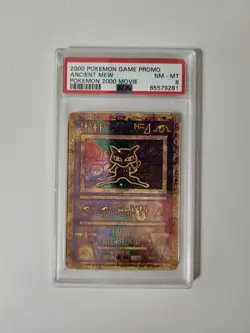 ANCIENT MEW POKEMON MOVIE 2000 PROMO PSA 8 Near Mint Condition - Image 1
