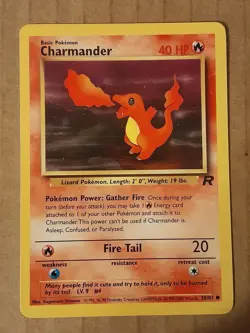Pokemon Charmander 50/82 Team Rocket LP See Pictures - Image 1