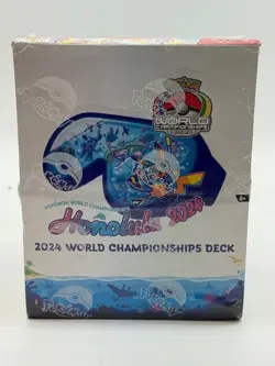Pokemon 2024 World Championship 8-Deck Display Box SEALED NEW - Image 1