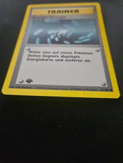 Pokemon Base Set 1st Edition German Energy Removal (Energie-Absauger) 92/102 VG - Image 2