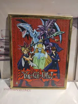 Rare Vintage 1996 Yu-Gi-Oh!! Scorpion Mini Poster #838A With Frame! - Image 1
