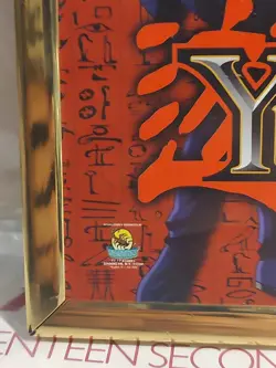 Rare Vintage 1996 Yu-Gi-Oh!! Scorpion Mini Poster #838A With Frame! - Image 3